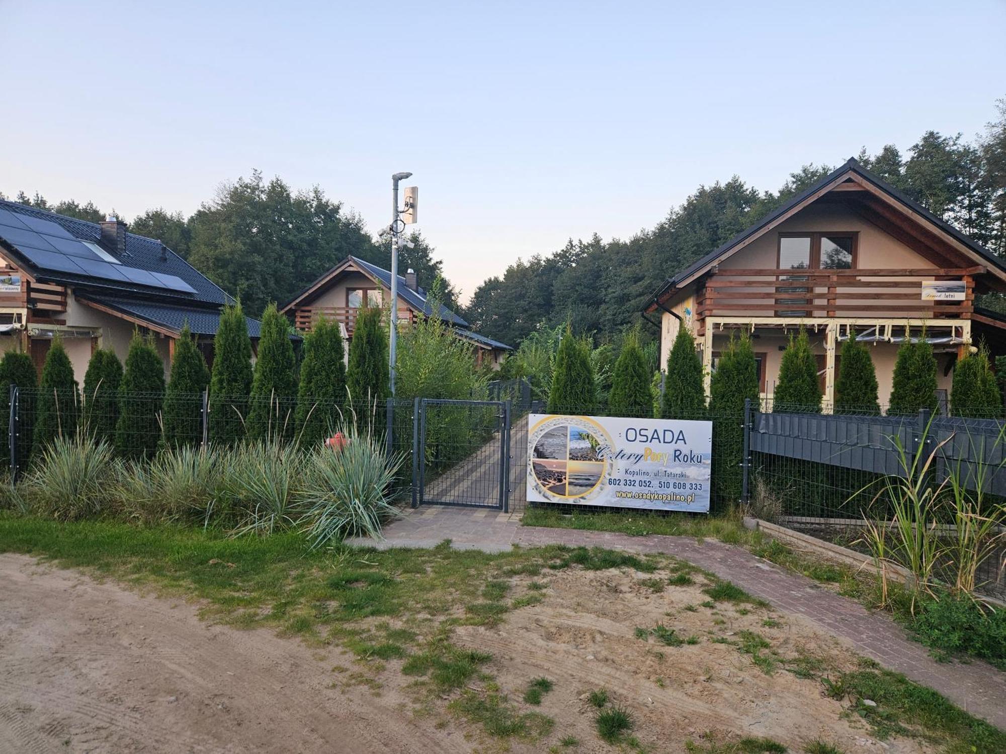 Osada Cztery Pory Roku - Dom Jesien Villa Kopalino Exterior photo